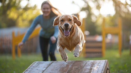 Chien sautant