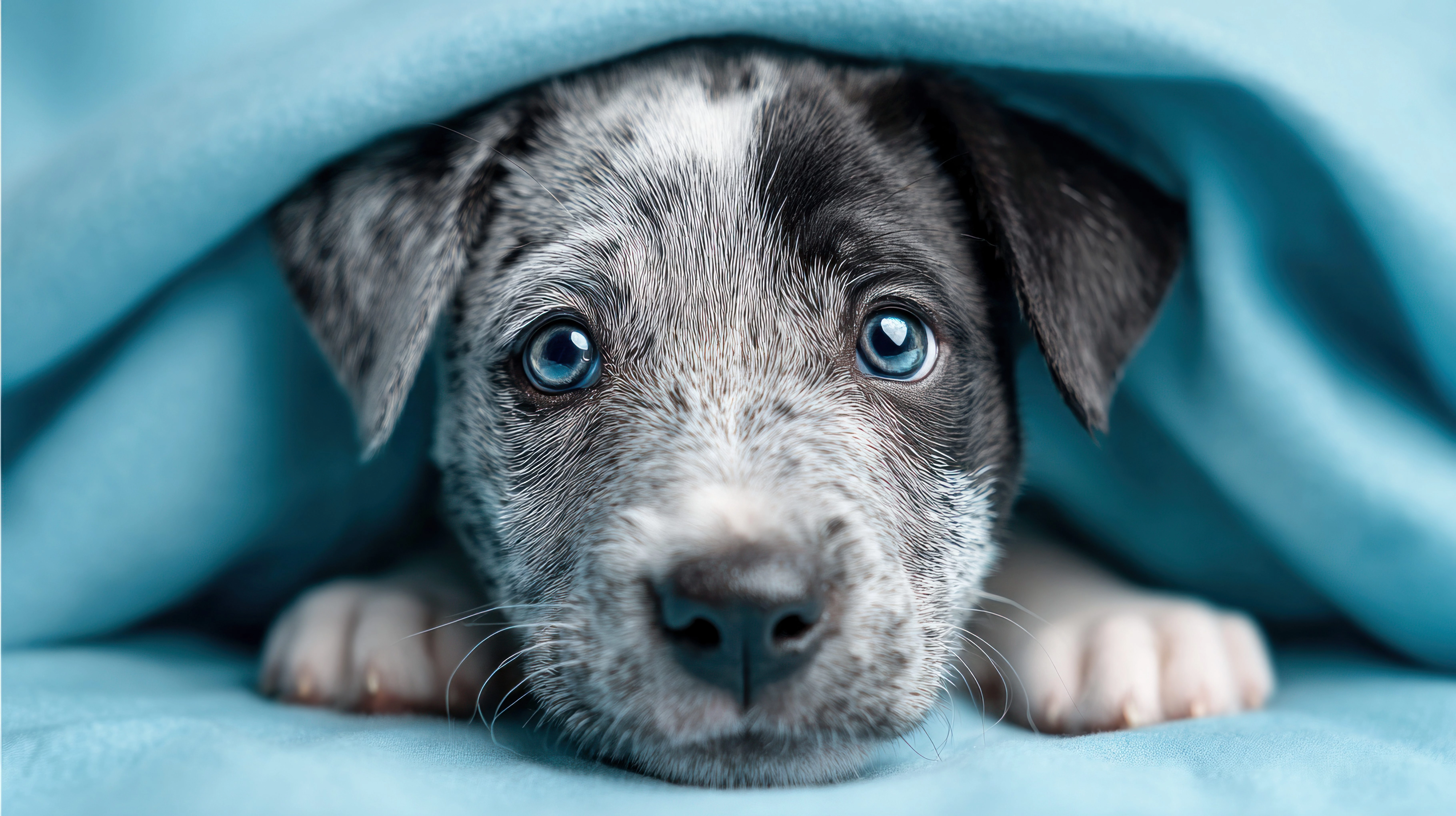 Portrait de chien en séance photo