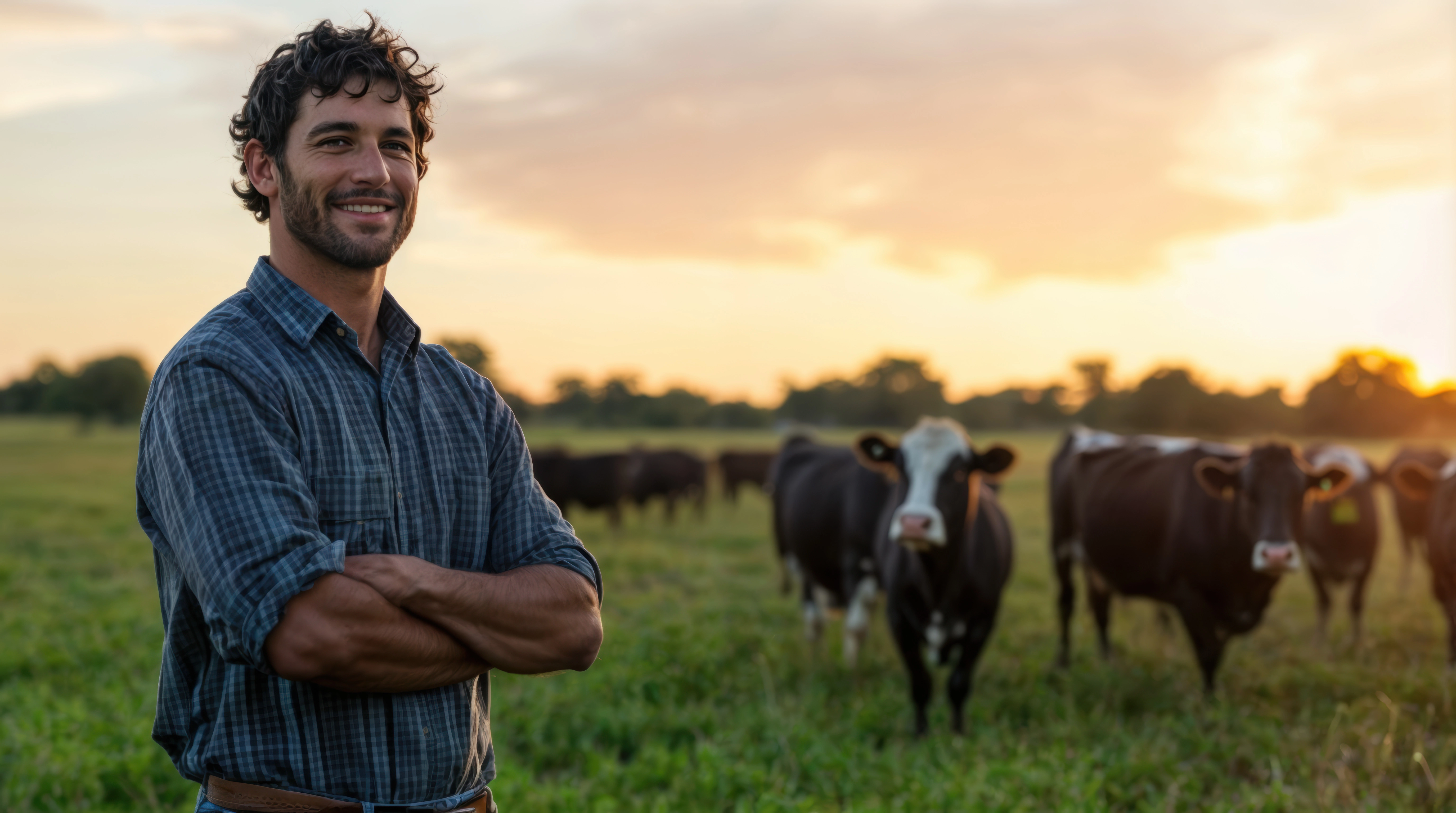 Éleveur bovin partenaire en Auvergne, viande fermière
