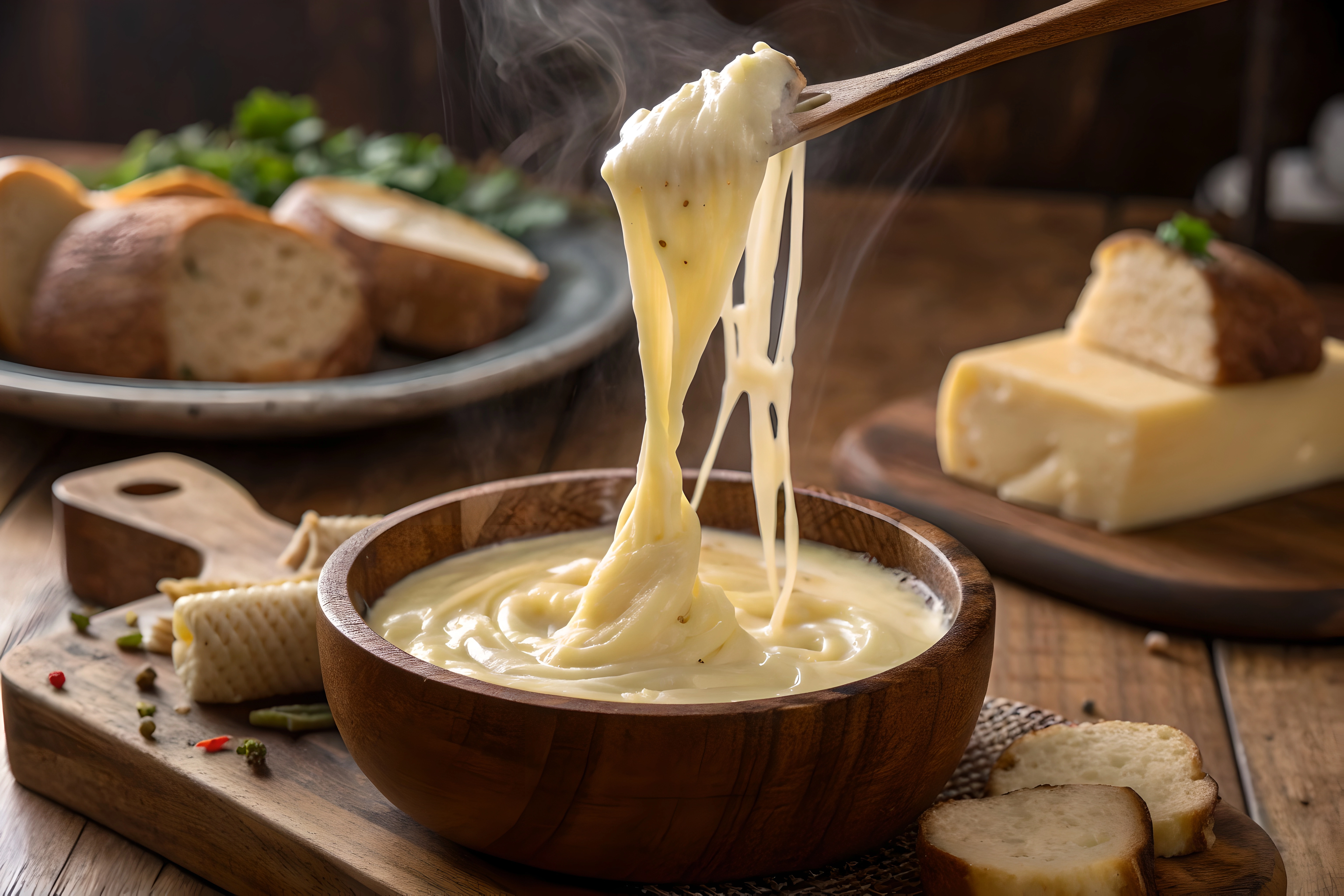 Aligot, spécialité auvergnate à la tomme