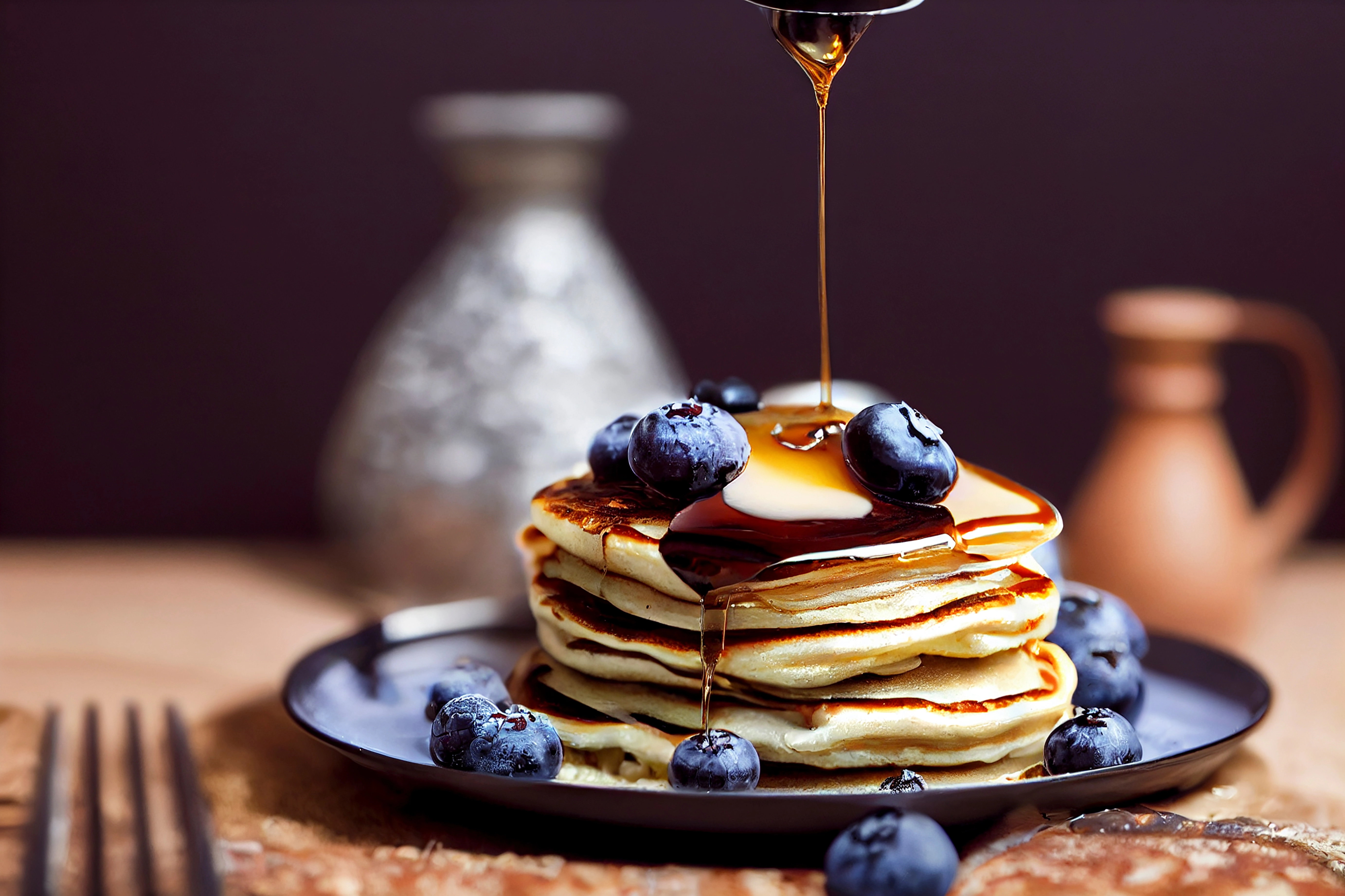 Pancakes maison, brunch ou dessert
