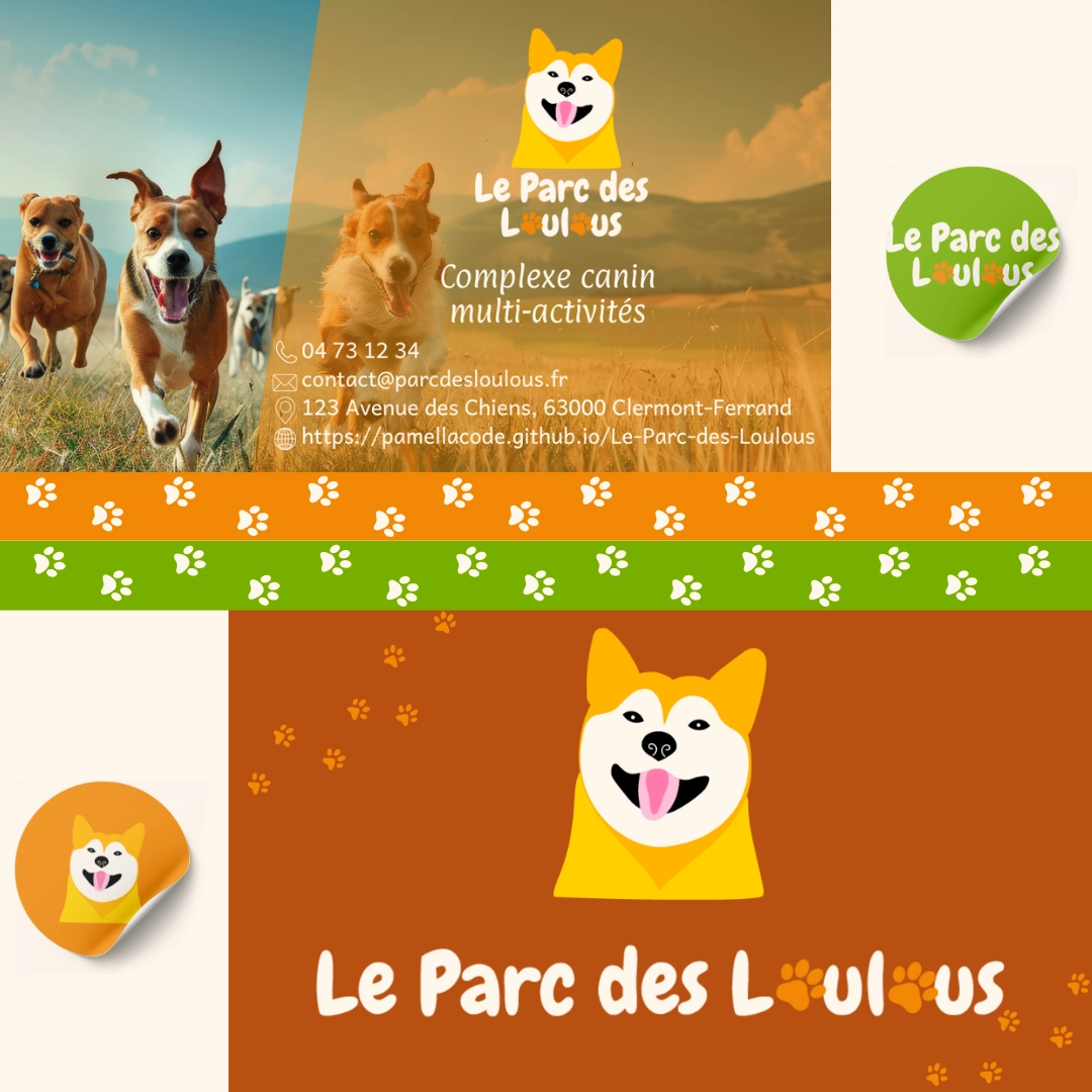 Carte de visite Le Parc des Loulous