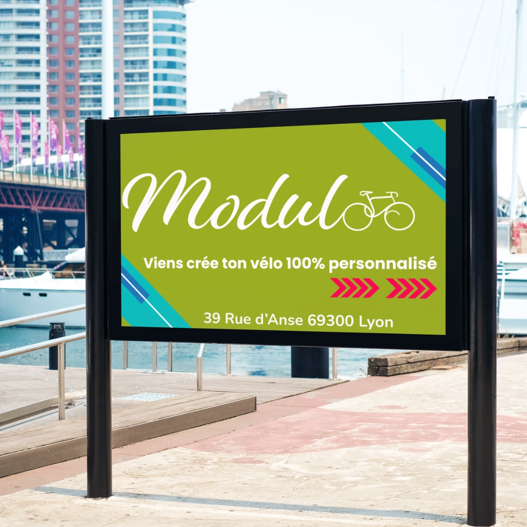 Affiche plein air Modulo